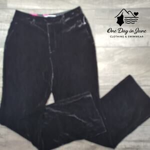Acorn Silk Blend Velour Pants Size 4